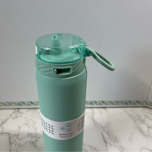 Ello Cooper Stainless Steel Travel Water Bottle, 22 oz, built-in straw, NWT - Picture 4 of 9